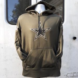 dallas cowboys support the troops hoodie